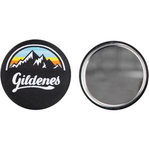 Textil-Button 56mm mit Spiegel