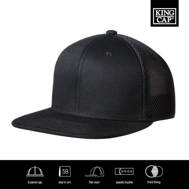 Produktabbildung Exclusive Snap Back Flat Visor Airmesh Cap Exclusive Snap Back Flat Visor Airmesh Cap