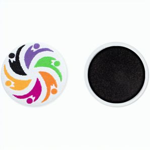 Textil-button 25mm mit Magnet