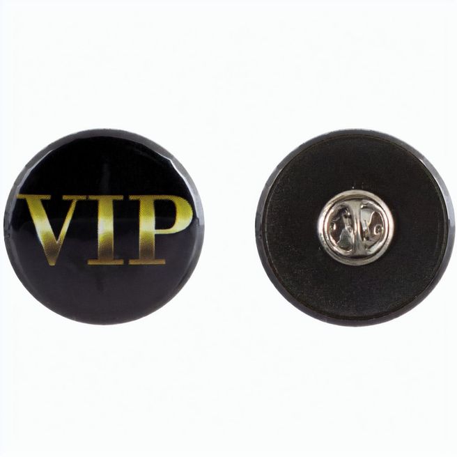 Metallbutton 31mm mit Pin und Clutch