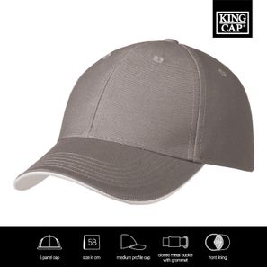Heavy Twill Duo Tone Strap Cap