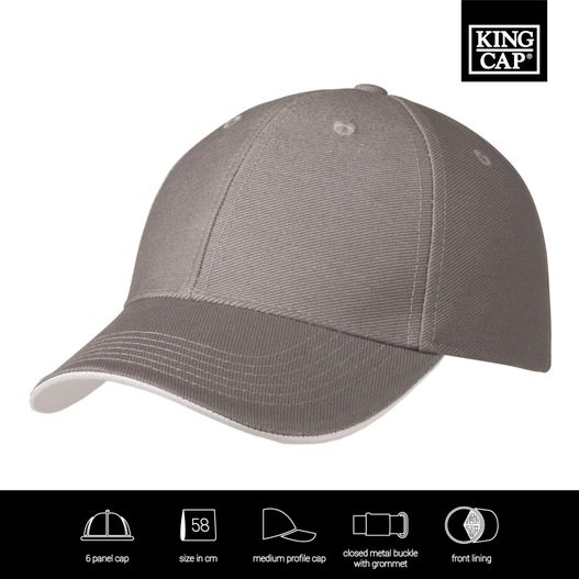 Produktabbildung Heavy Twill Duo Tone Strap Cap Heavy Twill Duo Tone Strap Cap (Bild 1)