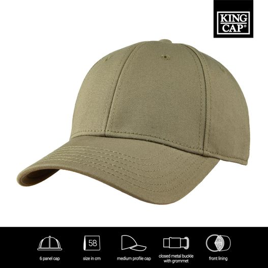 Produktabbildung Luxury Fine Cotton Cap Luxury Fine Cotton Cap (Bild 1)