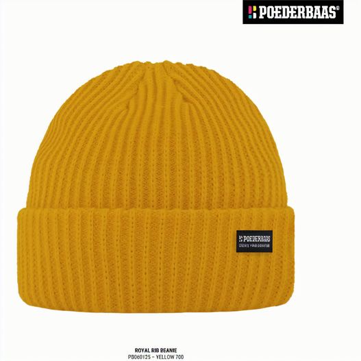 Poederbaas Royal Rib Beanie (Bild 1)