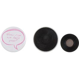 Produktabbildung Metallbutton 31mm mit Textilienmagnet Metallbutton 31mm mit Textilienmagnet