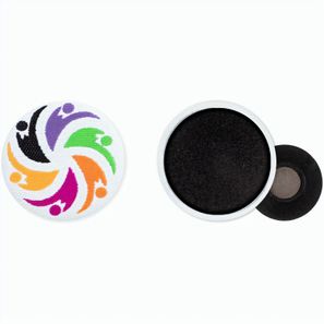 Textil-Button 25mm mit Textilien Magnet