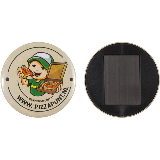 Metallbutton 75mm mit Magnet