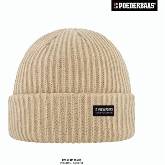 Poederbaas Royal Rib Beanie (Bild 1)