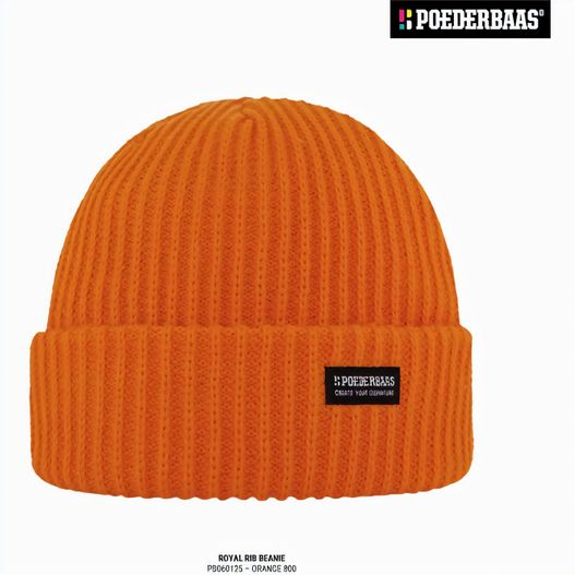Poederbaas Royal Rib Beanie (Bild 1)