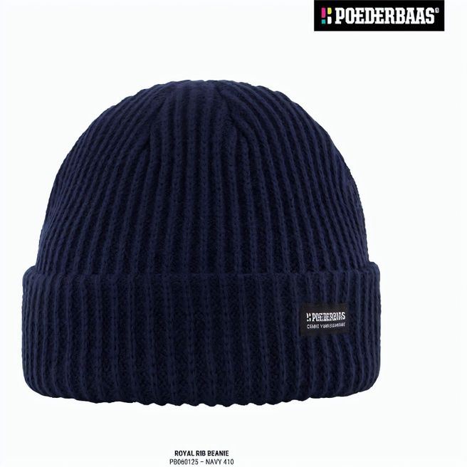 Poederbaas Royal Rib Beanie