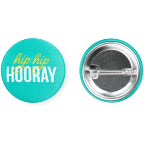 Textil-Button 37mm  mit doppelt gesicherter Nadel