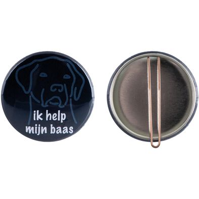 Produktabbildung Metallbutton 56mm mit Clip Metallbutton 56mm mit Clip