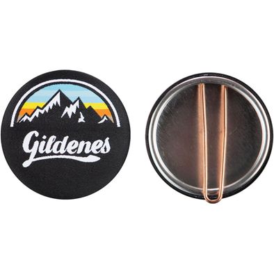 Textil-Button56mm mit Clip