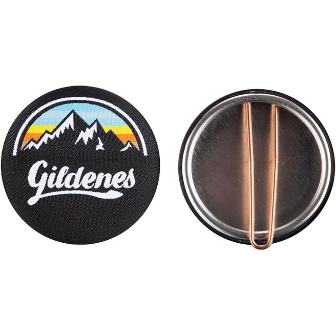 Textil-Button56mm mit Clip