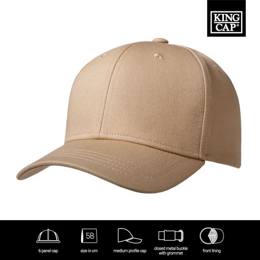 Produktabbildung Luxury Fine Cotton Cap Luxury Fine Cotton Cap (Bild 1)