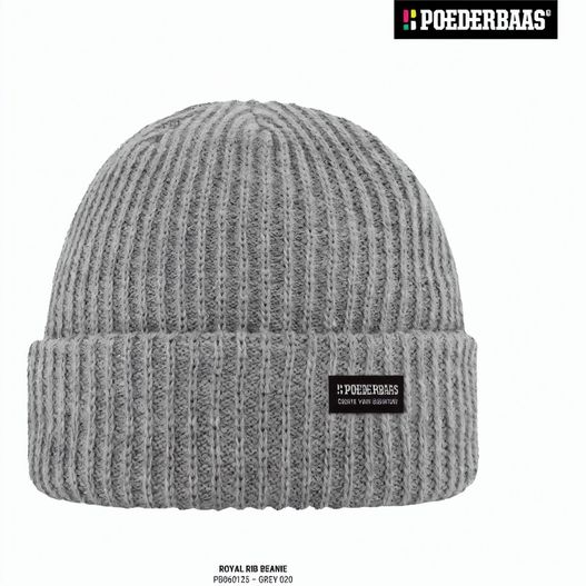 Poederbaas Royal Rib Beanie (Bild 1)