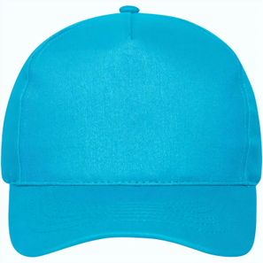 5 Panel Cap Bio Cotton - 5 Panel Cap mit ungebürsteter Oberfläche