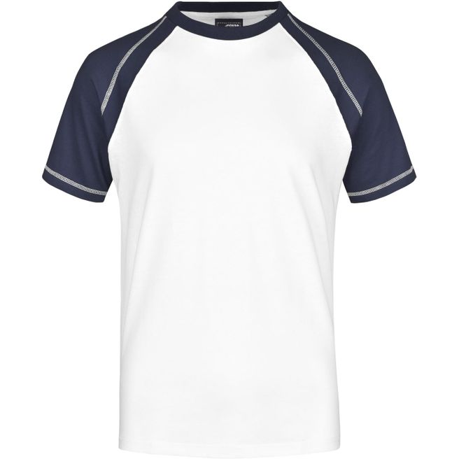 Produktabbildung Men's Raglan-T - T-Shirt in sportlicher, zweifarbiger Optik Men's Raglan-T - T-Shirt in sportlicher, zweifarbiger Optik