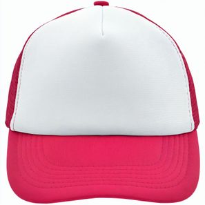 5 Panel Polyester Mesh Cap - Trendiges 5 Panel Mesh Cap in zahlreichen Farbvarianten