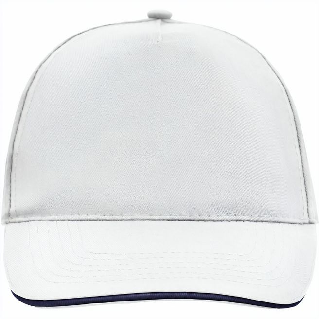 Produktabbildung 5 Panel Promo Sandwich Cap - 5 Panel Promo Cap mit kontrastfarbigem Sandwich 5 Panel Promo Sandwich Cap - 5 Panel Promo Cap mit kontrastfarbigem Sandwich