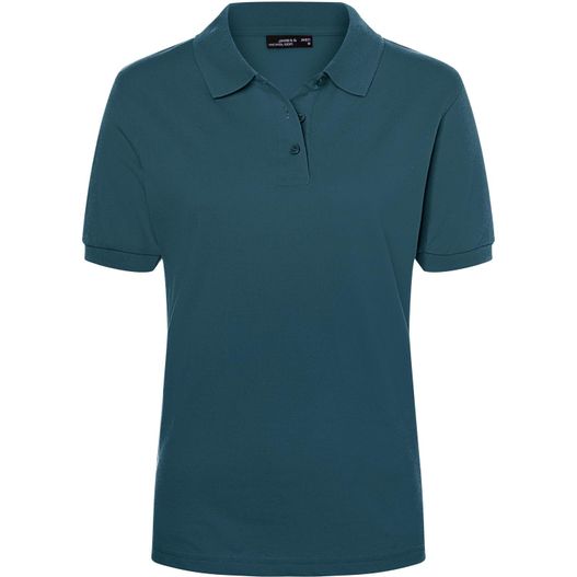 ein frauen poloshirt in einer tealgrünen farbe Classic Polo Ladies - Hochwertiges Polohemd mit Armbündchen (Bild 1)