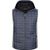 Men's Knitted Hybrid Vest - Weste im stylischen Materialmix