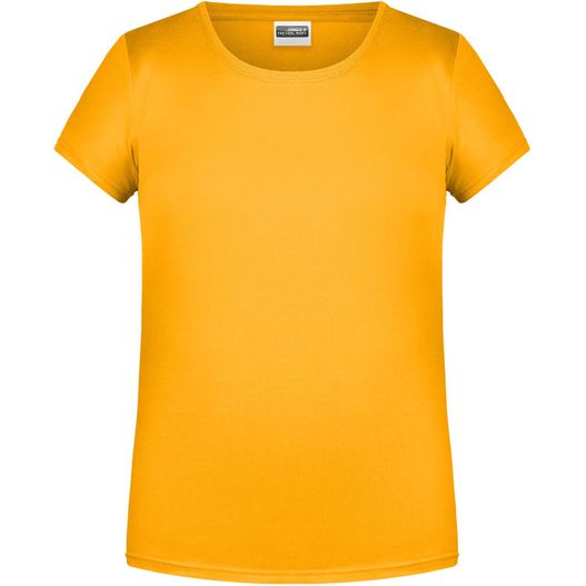 Girls' Basic-T - T-Shirt für Kinder in klassischer Form (Bild 1)