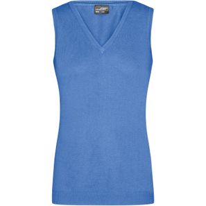 Ladies' V-Neck Pullunder - Klassischer Baumwoll-Pullunder