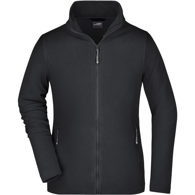 Ladies' Basic Fleece Jacket - Klassische Fleecejacke mit Stehkragen