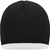 Beanie with Contrasting Border - Enganliegende Strickmütze ohne Umschlag