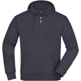 Men's Hooded Jacket - Kapuzenjacke aus formbeständiger Sweat-Qualität