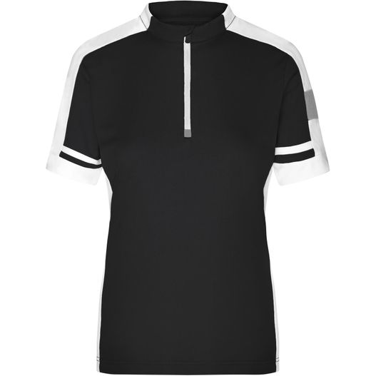 Ladies' Bike-T Half Zip - Sportives Bike-Shirt (Bild 1)