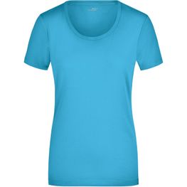 Ladies' Stretch Round-T - T-Shirt aus weichem Elastic-Single-Jersey