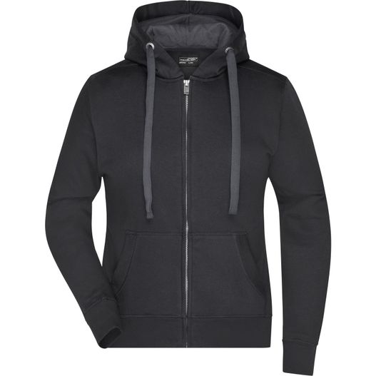 Ladies' Hooded Jacket - Premium Sweatjacke mit Bionic®-Finish (Bild 1)