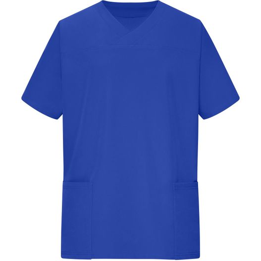 Men's Stretch-Kasack - Elastischer Kasack mit V-Ausschnitt (Bild 1)