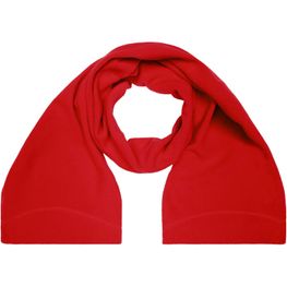 Microfleece Scarf - Eleganter Fleece Schal mit umgenähten Enden und Ziernaht