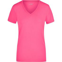 Ladies' Stretch V-T - T-Shirt aus weichem Elastic-Single-Jersey