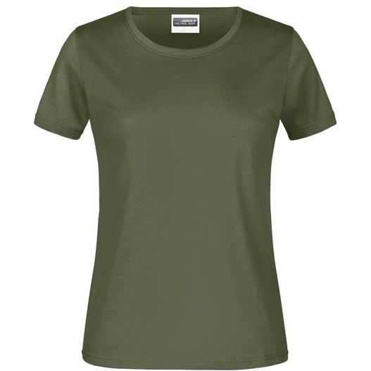 ein frauen t - shirt in olivgrün Promo-T Lady 180 - Klassisches T-Shirt (Bild 1)