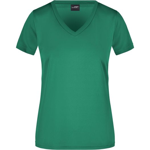 Ladies' Active-V - Funktions T-Shirt für Freizeit und Sport (Bild 1)