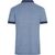 Men's Heather Polo - Melange Polo mit modischen Details (Bild 2)
