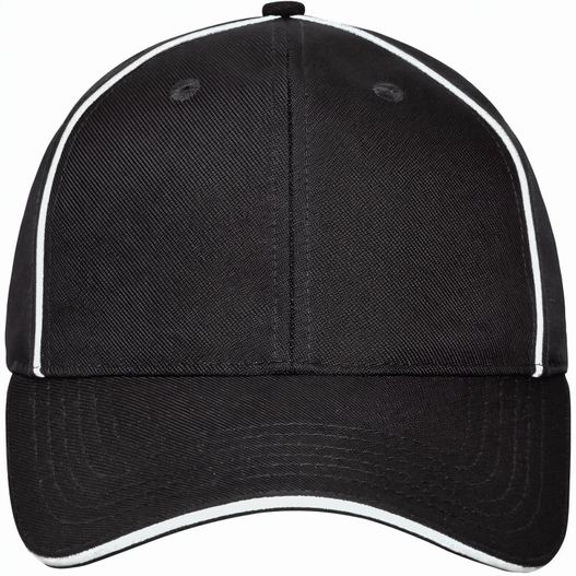 6 Panel Workwear Cap - SOLID - - Hochwertige 6 Panel Cap mit reflektierenden Elementen (ohne Schutzfunktion/keine PSA) (Bild 1)