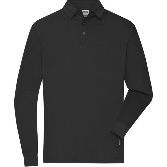 Men's Workwear-Longsleeve Polo - Strapazierfähiges und pflegeleichtes Langarm Polo [Gr. 3XL]