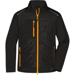 Men's Hybrid Jacket - Softshelljacke im attraktiven Materialmix