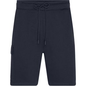 Men's Lounge Shorts - Modische, kurze Sweathose aus BIO-Baumwolle im Cargo-Style