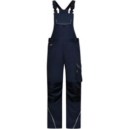 Workwear Pants with Bib - SOLID - - Funktionelle Latzhose im cleanen Look mit hochwertigen Details