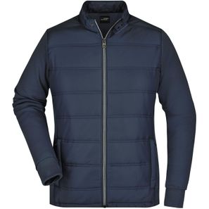 Ladies' Hybrid Sweat Jacket - Modische Sweatjacke in attraktivem Materialmix