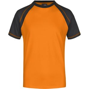Men's Raglan-T - T-Shirt in sportlicher, zweifarbiger Optik