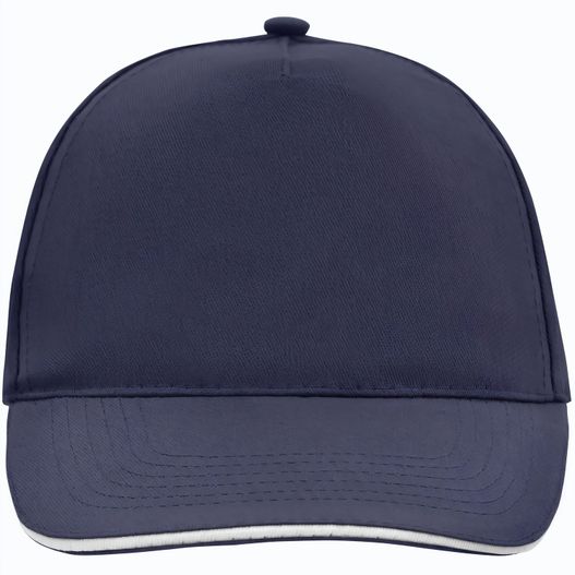 Produktabbildung 5 Panel Promo Sandwich Cap - 5 Panel Promo Cap mit kontrastfarbigem Sandwich 5 Panel Promo Sandwich Cap - 5 Panel Promo Cap mit kontrastfarbigem Sandwich (Bild 1)