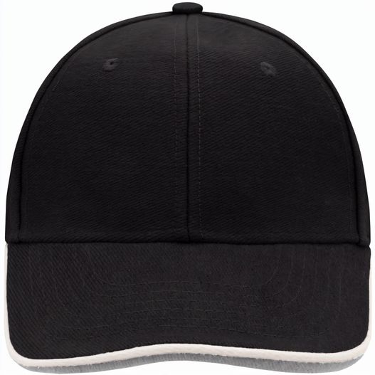6 Panel Double Sandwich Cap - 6 Panel Cap mit doppeltem Sandwich (Bild 1)
