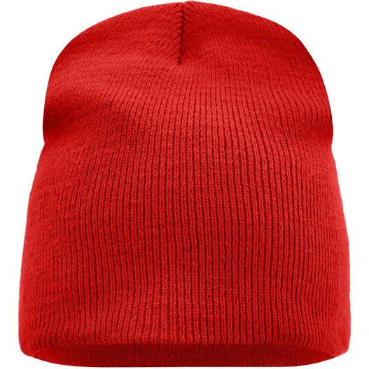 Beanie No.1 - Enganliegende Strickmütze ohne Umschlag (Bild 1)